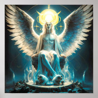 Lucifer stellt sein Licht und seine Eigenschaft da
