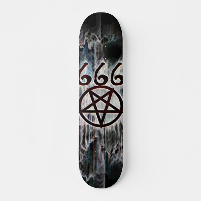 Luciferian Rauchpopsicle-Plattform Skateboard (Vorne)