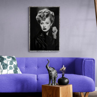 Lucille Ball Vintag Classic, elegantes Poster