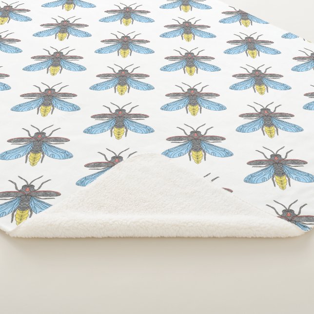 Luciole (blanc) - couverture Sherpa (3/4)