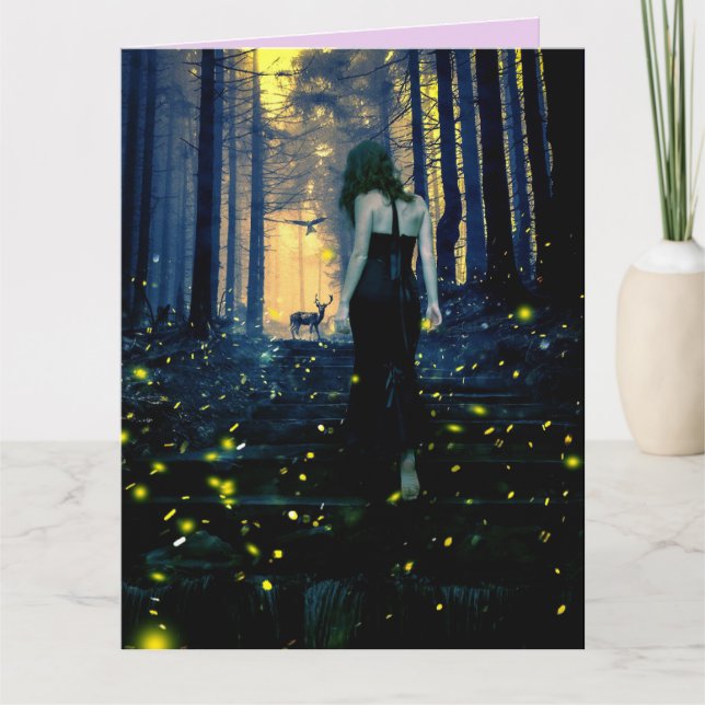 LUCIOLLES CARTE D'ANNIVERSAIRE GÉANTE (Devant)