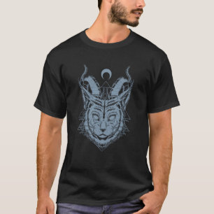 Lucipurr Satan Katze Dämonische Böse Kätzchen Sata T-Shirt