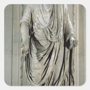 Lucius Cornelius Esparsette Orating Quadratischer Aufkleber