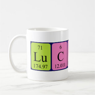 Lucius Periodenname Tasse