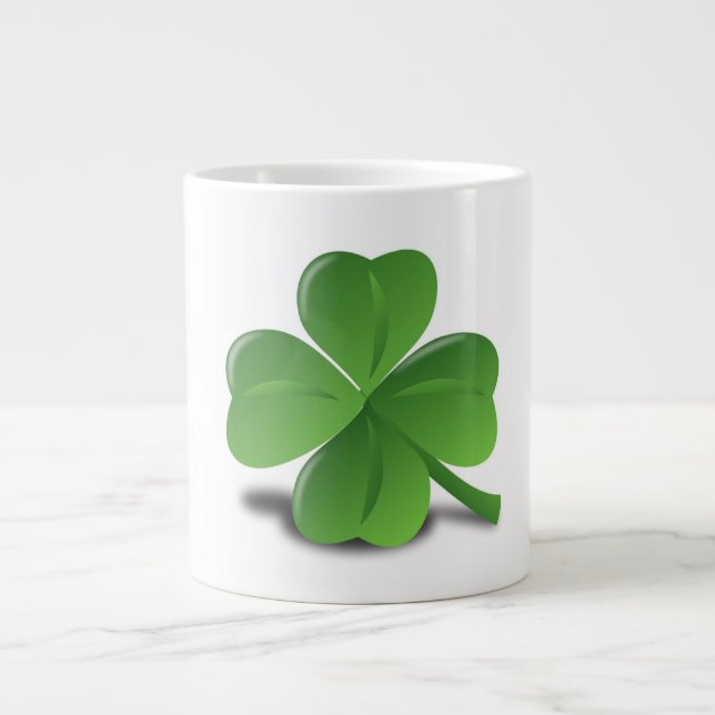 LUCK DES IRISH Jumbo-Tasse (Vorderseite)
