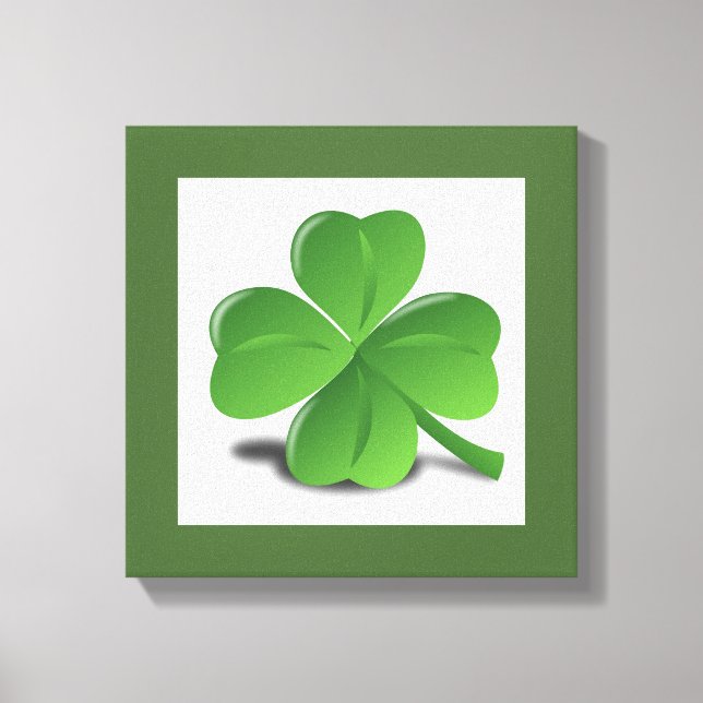 LUCK DES IRISH LEINWANDDRUCK (Vorderseite)