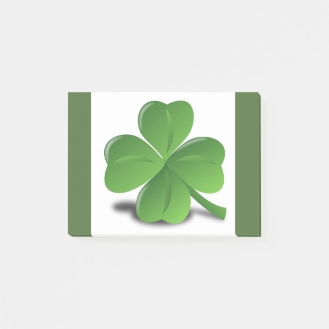 LUCK DES IRISH POST-IT KLEBEZETTEL (Vorderseite)