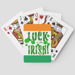 Luck o the Irish Seven Lucky Clovers Cards Spielkarten
