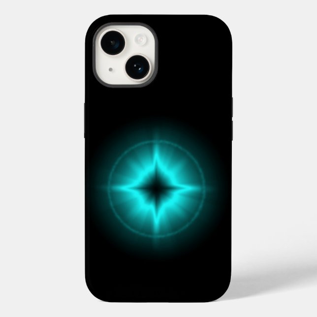 Luck Star Case-Mate iPhone 14 Hülle (Rückseite)