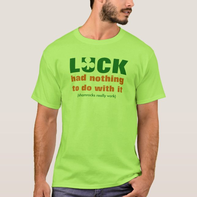 LUCK T-Shirt (Vorderseite)