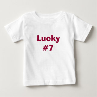 Lucky #7 baby t-shirt