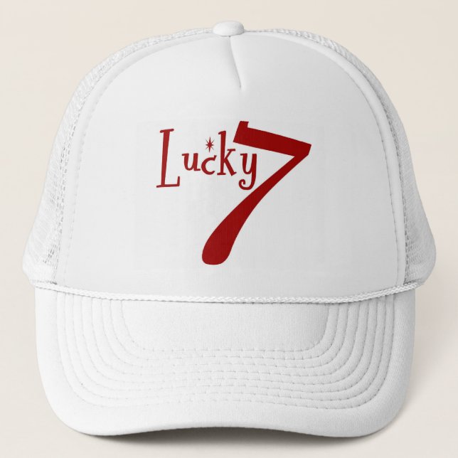 Lucky 7 Cap Truckerkappe (Vorderseite)