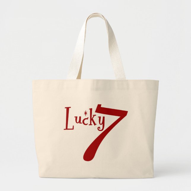 Lucky 7 Classic Bag Jumbo Stoffbeutel (Vorne)