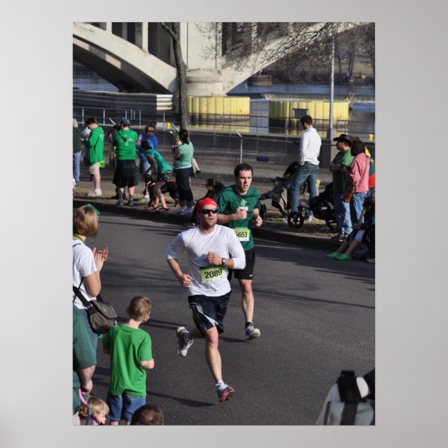 Lucky 7k Race Poster (Vorne)