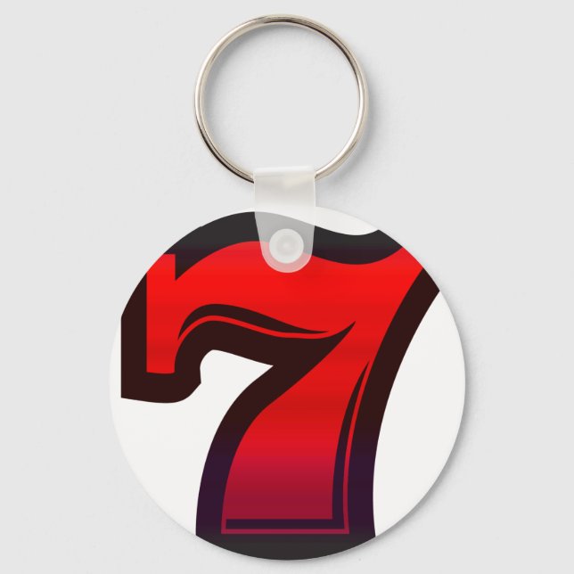 Lucky 7s schlüsselanhänger (Vorderseite)