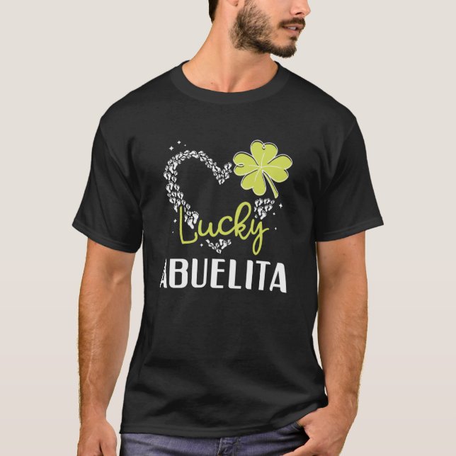Lucky Abuelita St Patricks Day womens T-Shirt (Vorderseite)