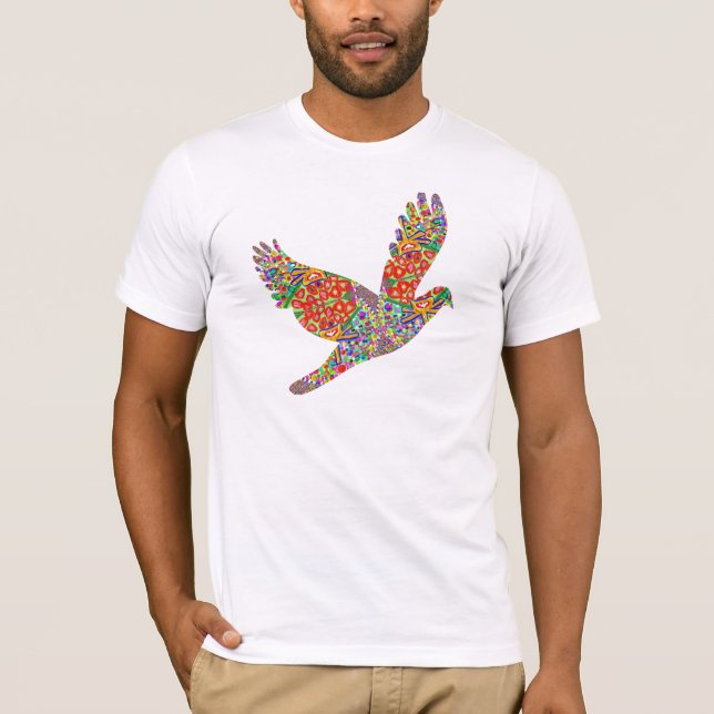 LUCKY Angel Bird T-Shirt (Vorderseite)