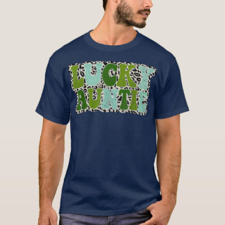 Lucky Auntie St Patrick's Day Funny Tante Irish Sh T-Shirt