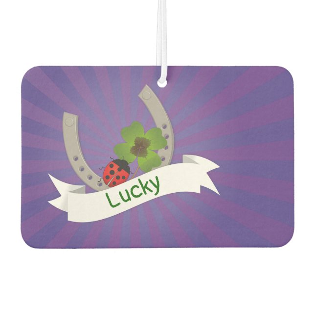 Lucky Autolufterfrischer (Vorderseite)