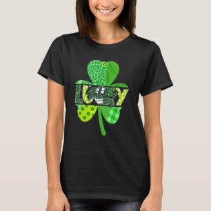 Lucky Baby Boy Girl St Patricks Day Irish Kleeblat T-Shirt