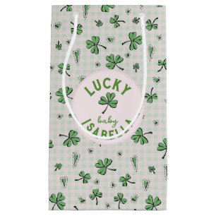 Lucky Baby Pink und Green St Paddys Kleine Geschenktüte