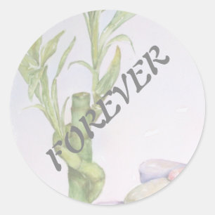 LUCKY BAMBOO WEDD STICKERS