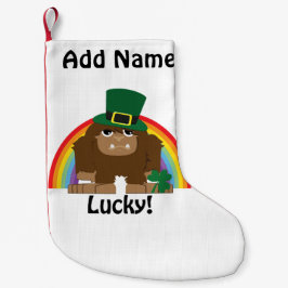 Lucky Bigfoot Leprechaun Kleiner Weihnachtsstrumpf