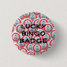 Lucky Bingo Abzeichen Button