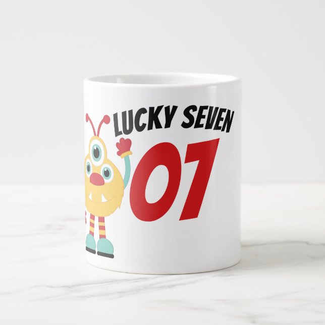 Lucky Bingo Jumbo Tasse (Vorderseite)