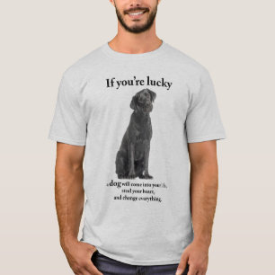 Lucky Black Lab T-Shirt