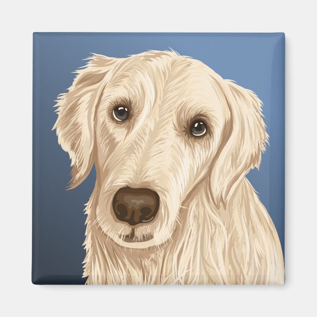 Lucky (Blätter) Magnet (Vorne)