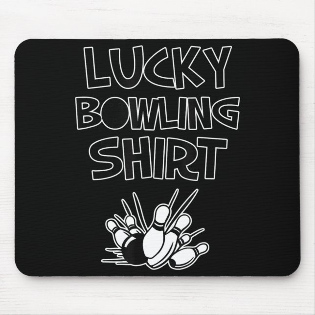 Lucky Bowling Mousepad (Vorne)