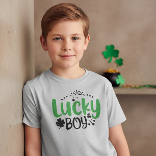 Lucky Boy St Patrick T - Shirt für Kinder