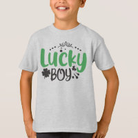 Lucky Boy St Patrick T-Shirt pour enfants