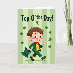 Lucky Boy St. Patricks Day Karte