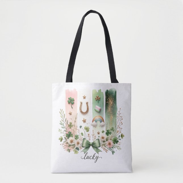 Lucky Brushstroke, Sac fourre - tout de la Saint P (Devant)
