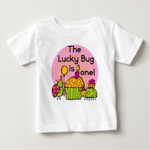 Lucky Bug Cupcake 1er Anniversaire Tshirts et cade