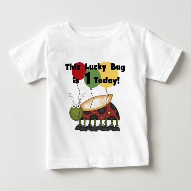 Lucky Bug est un Anniversaire Tshirts et cadeaux (Devant)