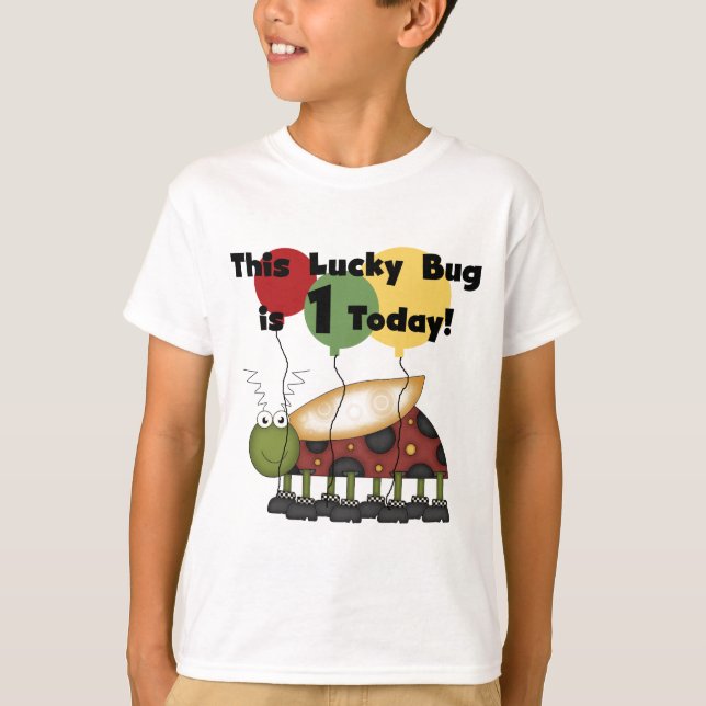 Lucky Bug est un Anniversaire Tshirts et cadeaux (Devant)