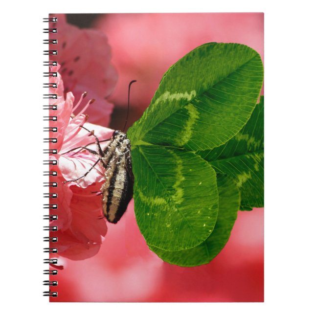 Lucky Butterfly Notizblock (Vorderseite)