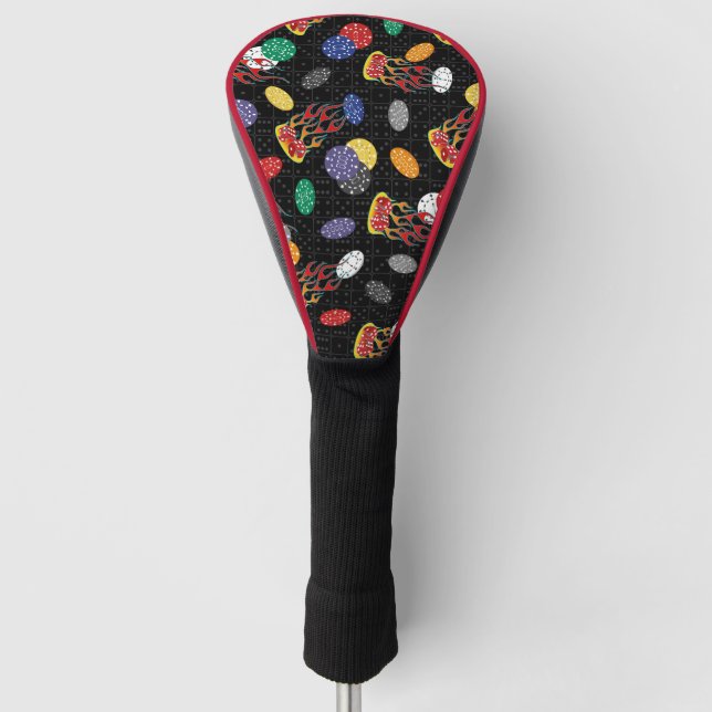 Lucky Casino Dice Golf Headcover (Vorderseite)