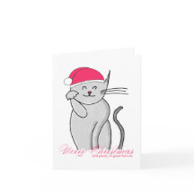 Lucky Cat Frohe Weihnachten & viel Glück