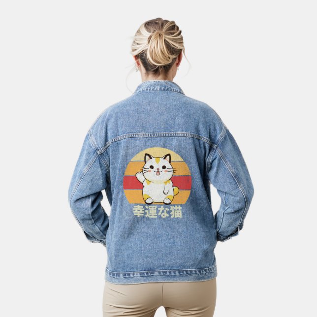 Lucky Cat Jeansjacke (Modell)