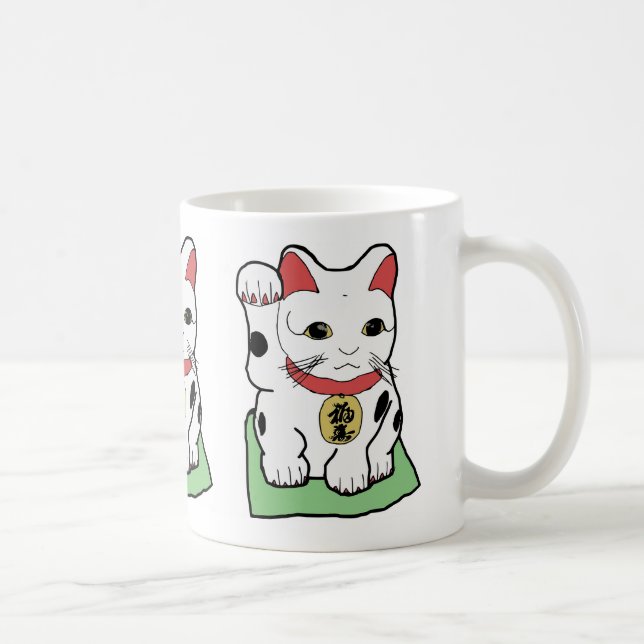 Lucky Cat Kaffeetasse (Rechts)