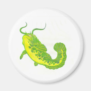 Lucky Catfish Magnet