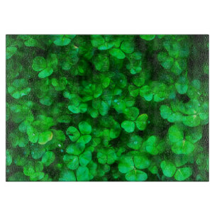Lucky Celtic Irish Green Kleeblatts Schneidebrett