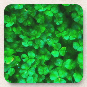 Lucky Celtic Irish Green Kleeblatts Untersetzer