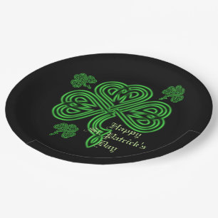 Lucky Celtic Kleeblatt Paper Teller