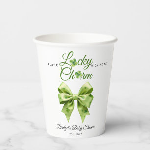 Lucky Charm Bogen St. Patrick's Day Babydusche Pappbecher