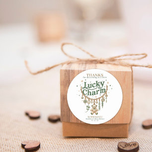 Lucky Charm Bracelet Babyaufkleber Runder Aufkleber
